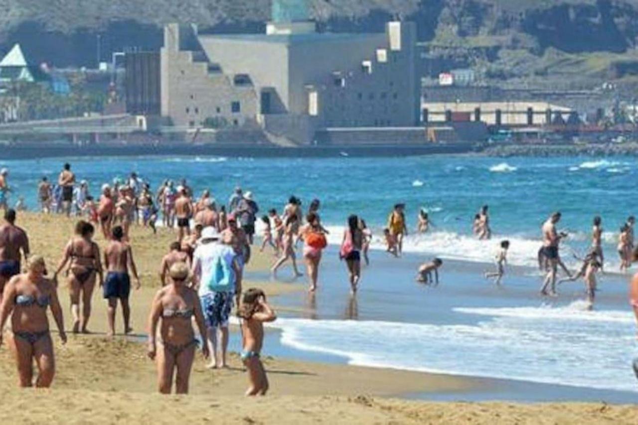 Estudio Playa Canteras 2-4p Wifi 100MB Las Palmas de Gran Canaria Exterior foto